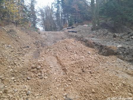 Dela za asfaltiranje cestišča Kršič